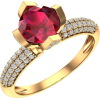 Кольцо Рубиновые чары - Rings - $608.28 