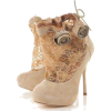 Topshop Lace Boots - Botas - 
