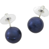 マジョルカパール12mm玉ピアス/Dブルー - Earrings - ¥3,570  ~ $31.72