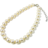 マジョルカパール12mm玉プリンセスネックレス/イエローホワイト - Necklaces - ¥8,190  ~ $72.77
