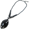 ブラックビーズネックレス - Necklaces - ¥18,900  ~ £127.63