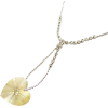 クリアハートネックレス/シルバー - Necklaces - ¥5,250  ~ £35.45