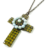 メタルクロスネックレス - Ожерелья - ¥5,250  ~ 40.06€