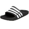 adidas Duramo Slide Sandal Black/White/Black - Sandals - $16.99 