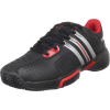 adidas Men's Barricade Team Tennis Shoe Black/Metallic Silver/Red - Sneakers - $61.99 
