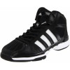 adidas Men's Pro Model Zero Basketball Shoe Black/Running White/Metallic Silver - Sneakers - $46.75 