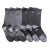 adidas Men's Athletic Crew Socks (6-Pack) (Dark Grey/Black) Shoe Size 6-12 - Flats - $20.99 