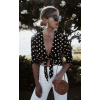 a girl in a dots blouse - People - 