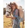 a girl with a horse - Ljudje (osebe) - 