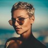 a girl with sunglasses - People - 