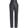 alexandre-vauthier-black-high-rise-leath - 紧身裤 - 