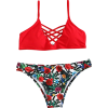 amazon SweatyRocks Women's Bathing Suit - 泳衣/比基尼 - £8.33  ~ ¥73.44