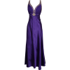 Beaded Satin Formal Gown - ワンピース・ドレス - $121.99  ~ ¥13,730