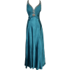 Beaded Satin Formal Gown - Kleider - $121.99  ~ 104.78€