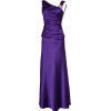 Cowl-Back Satin Long Gown - Obleke - $89.99  ~ 77.29€