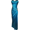 Strapless Long Bandage Gown - Dresses - $79.99  ~ £60.79