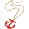anchor necklace - Halsketten - 