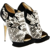 Newspapper shoes - Schuhe - 0,10kn  ~ 0.01€