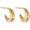 Egyptian Cat Hook Earrings - Kolczyki - 