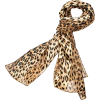animal print scarf - 丝巾/围脖 - 
