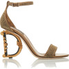 aquazzura metallic sandals - Sapatos clássicos - 