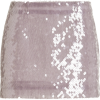 arlington-purple-sequin-haile-mini-skirt - スカート - 