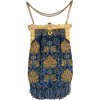 art nouveau 1900s beaded bag - 女士无带提包 - 