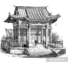 asian temple - 建物 - 