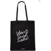 #bag #black #cursive #letters - Bolsas de tiro - 