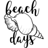 beach quotes - 插图用文字 - 