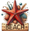 beach sign - Predmeti - 
