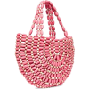 beaded pink bag - Hand bag - 