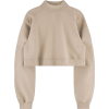 beige neutral sweater - Swetry - 