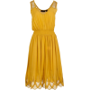 birdsnest mustard dress - Kleider - 