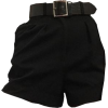 black shorts - pantaloncini - 