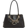 black and gold guess bag - メッセンジャーバッグ - 