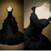 black and red gown - Vestiti - 