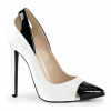 black and white heels - Klasični čevlji - 