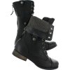 black boots - Škornji - 