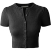 black button up - Majice - kratke - 