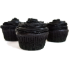black cupcakes - フード - 