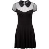 black dress - ワンピース・ドレス - 