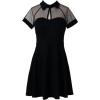 black dress - Kleider - 