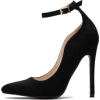 black heels - Sapatos clássicos - 