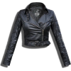 black leather jacket - Jakne in plašči - 