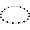 black onyx necklace - Necklaces - $500.00 