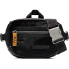 black ponyskin leather belt bag - Travel bags - 