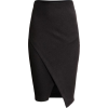 black skirt - Röcke - 