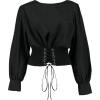 black top - Pullovers - 