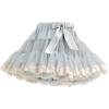 bleu petticoat skirt - スカート - 